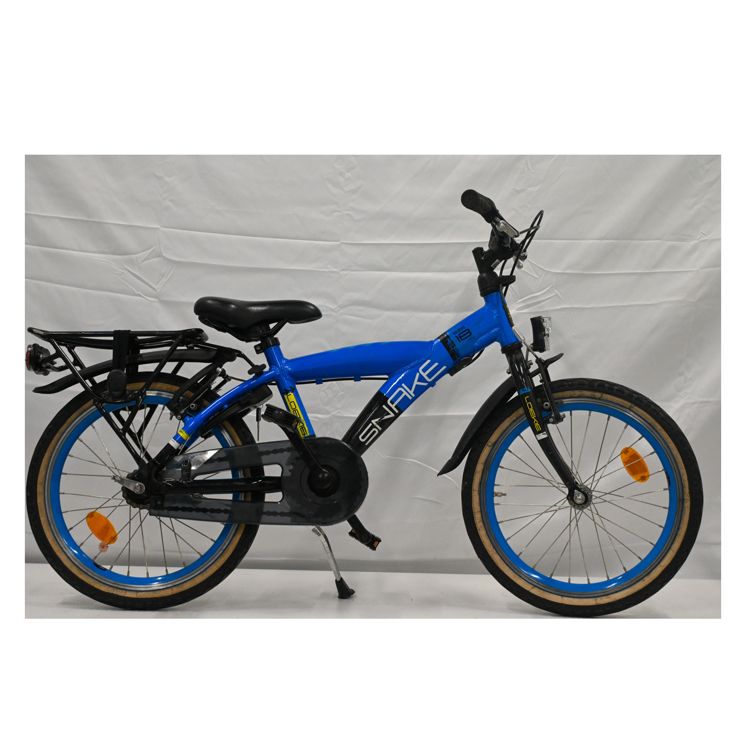 Loekie Snake 18 inch tweedehands kinderfiets