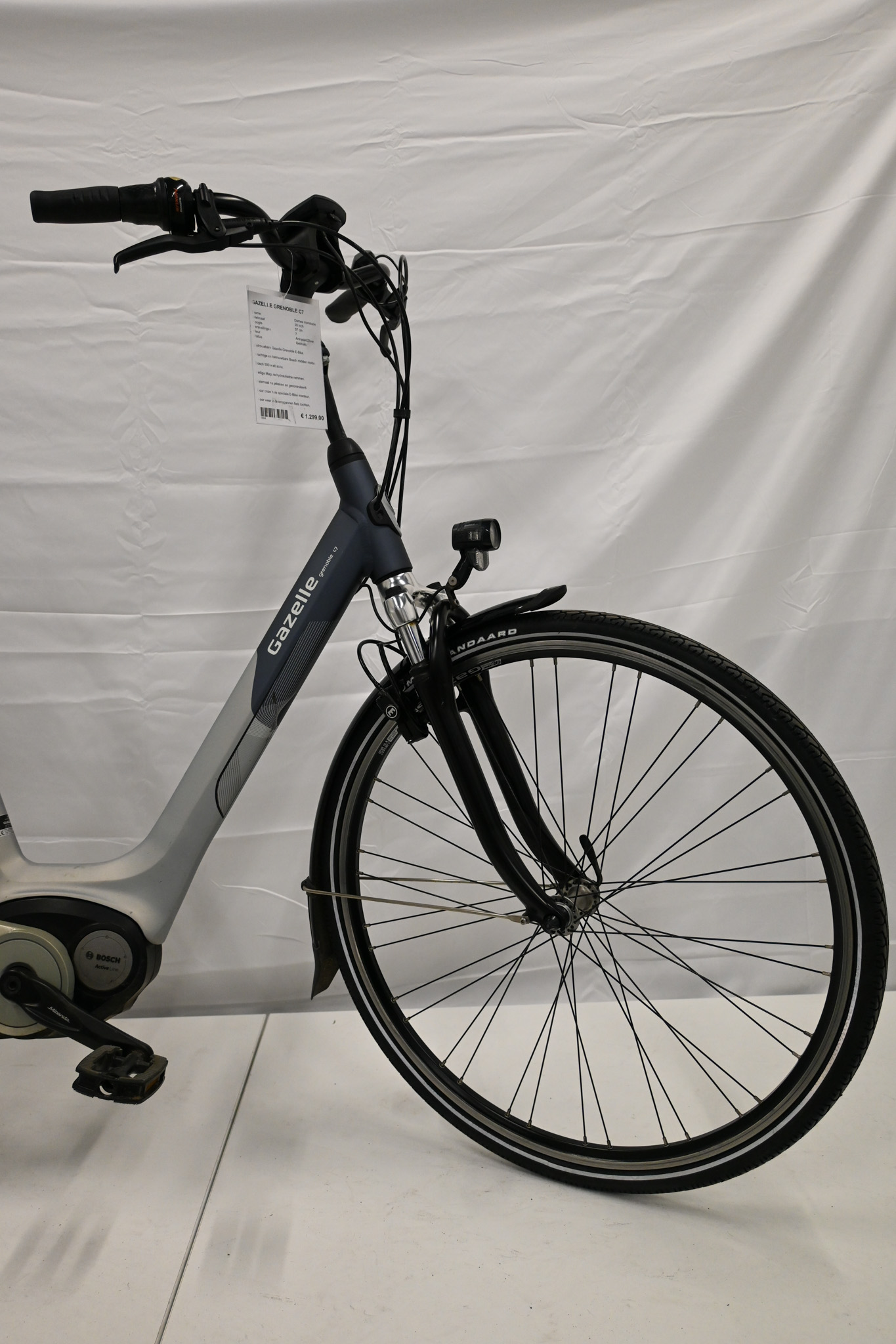 Gazelle Grenoble C7 57 cm tweedehands e-bike