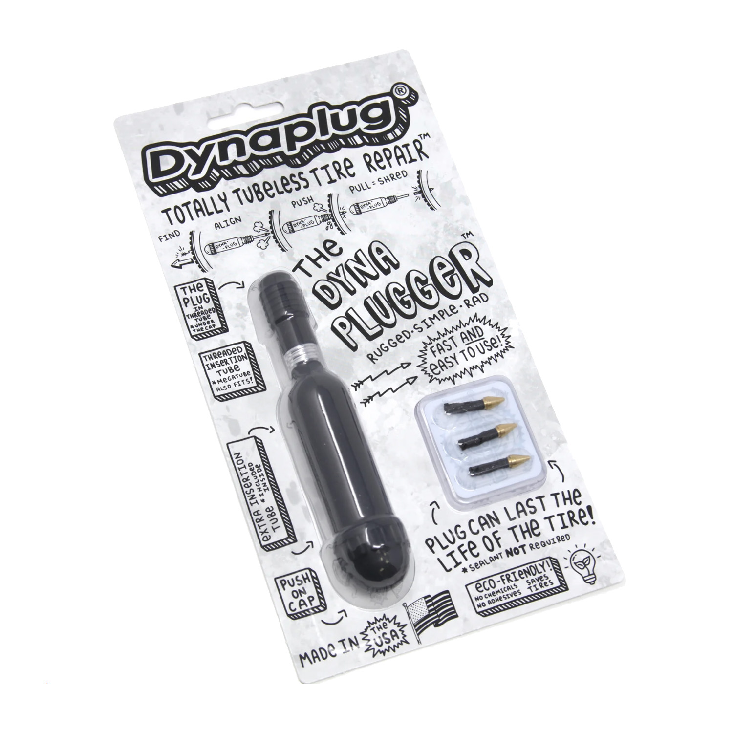 Dynaplug Dynaplugger Tubeless tire repair