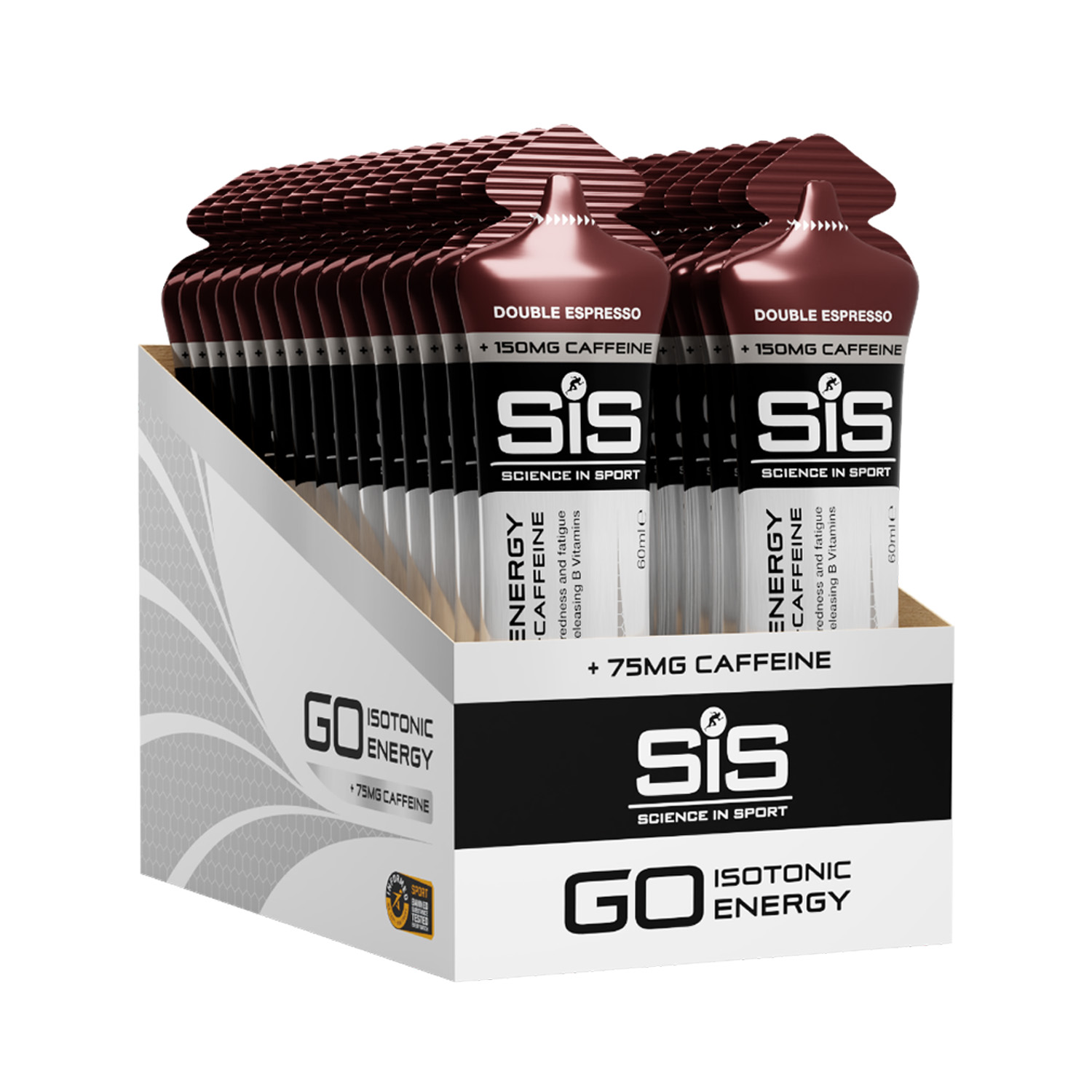 Scienceinsport Go Energy + DoubleCaffeine